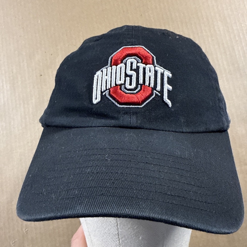 Ohio State Buckeyes Embroidered Logo NCAA Strapback Hat Baseball Cap 47 Brand